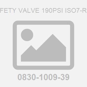 Safety Valve 190Psi Iso7-R1/2